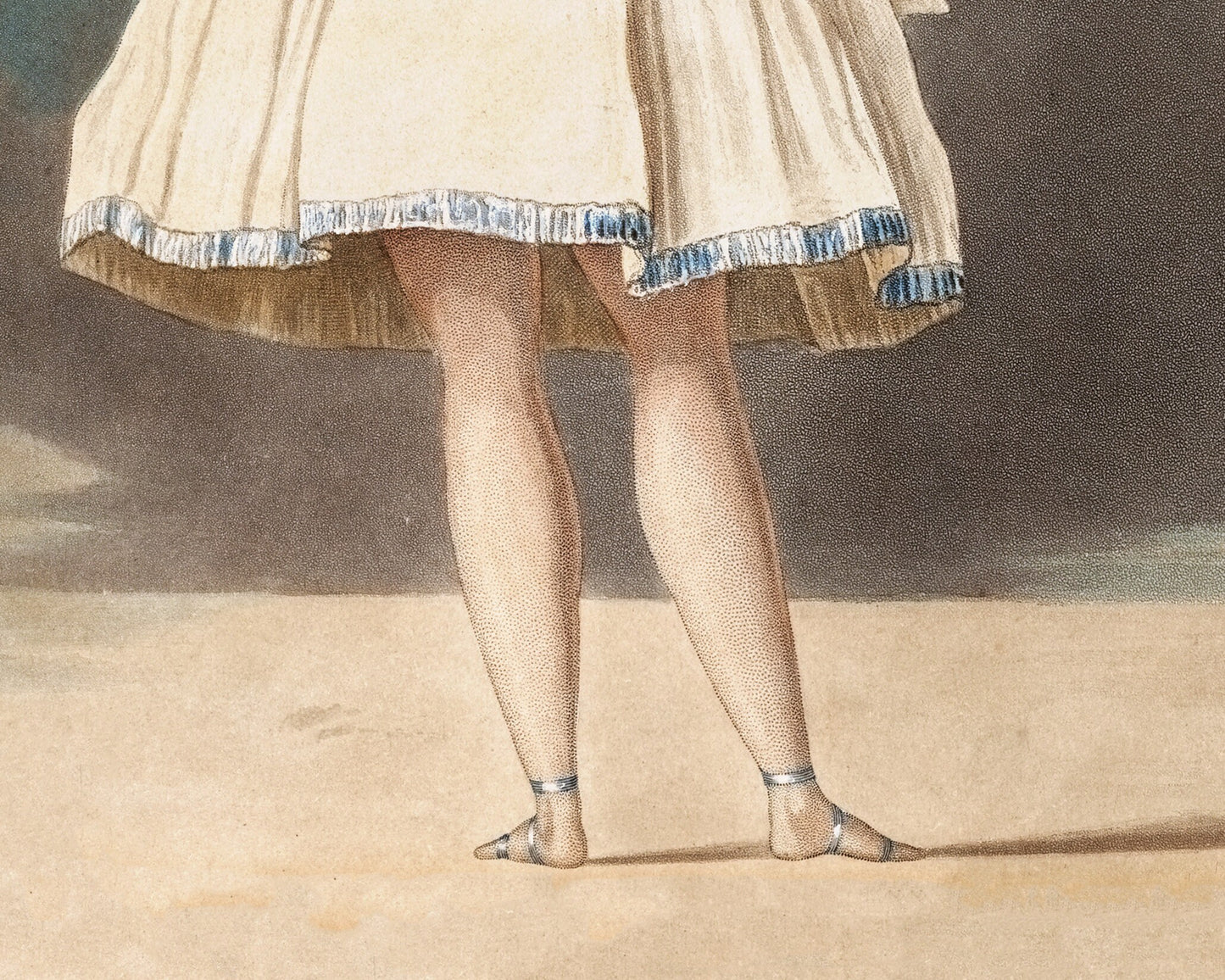 Vintage dancer print | Pet of the ballet | Ballet wall art | 19th century dance costume | Ballet fashion plate | Modern Vintage decor