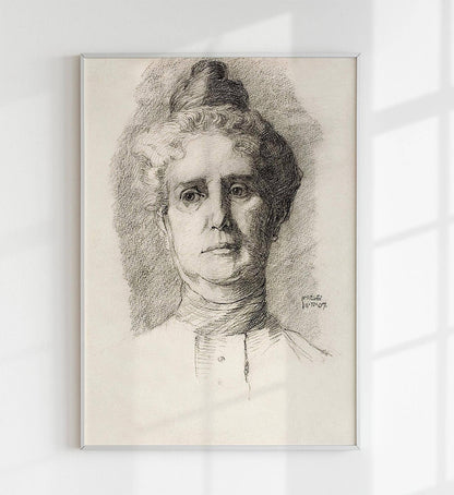 La madre del artista de Egon Schiele