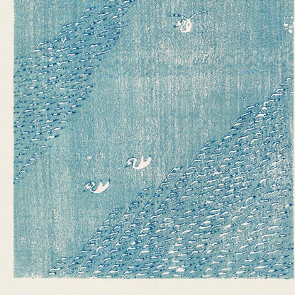 Lago azul de Taguchi Tomoki