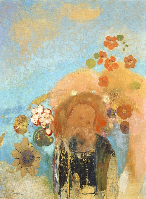 Evocación de Roussel (hacia 1912) de Odilon Redon