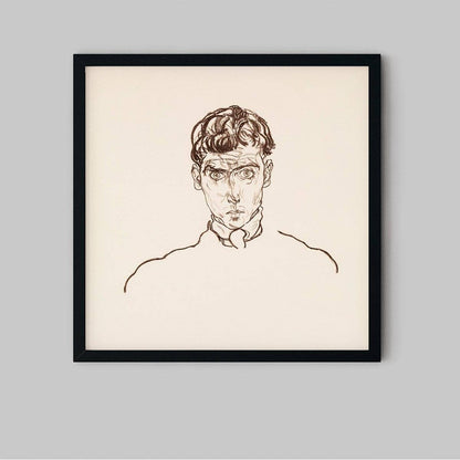 Retrato de París von Gütersloh de Egon Schiele
