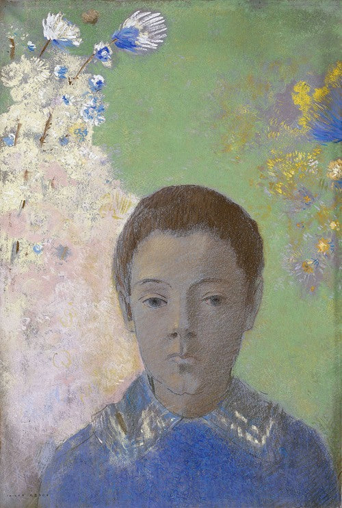 Retrato de Ari Redon (1884-1892) por Odilon Redon