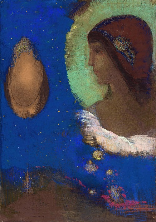 Sita (1882–1898)  by Odilon Redon