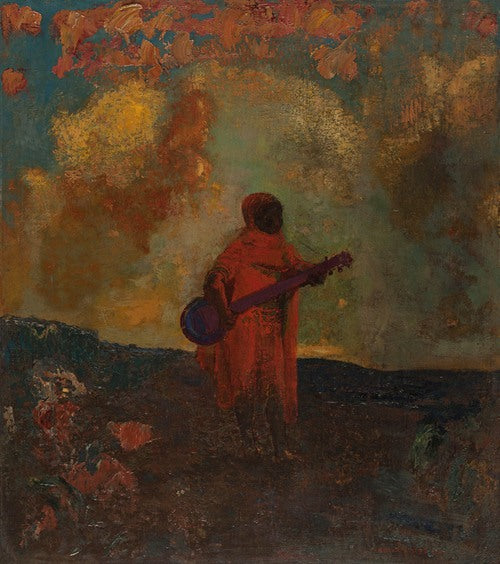 Músico árabe (1893) de Odilon Redon