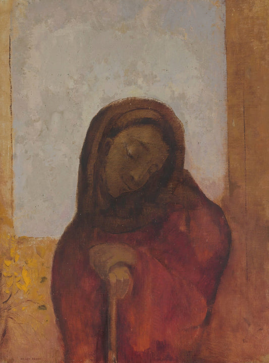 La Désespérance, Dit Aussi La Souffrance (1882) de Odilon Redon