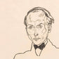 Dr. Ernst Wagner por Egon Schiele