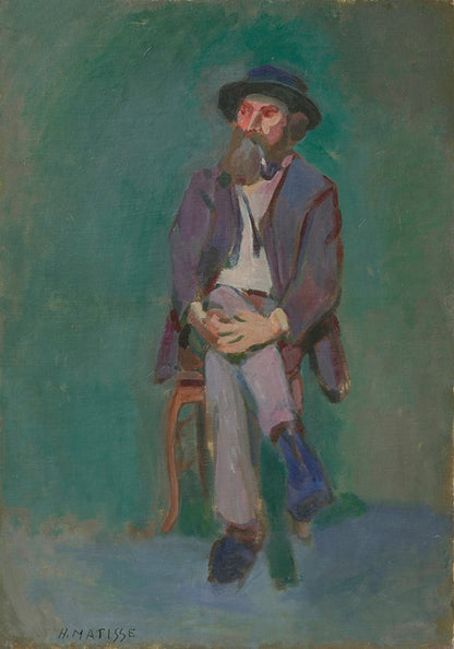 Homme assis (1900)