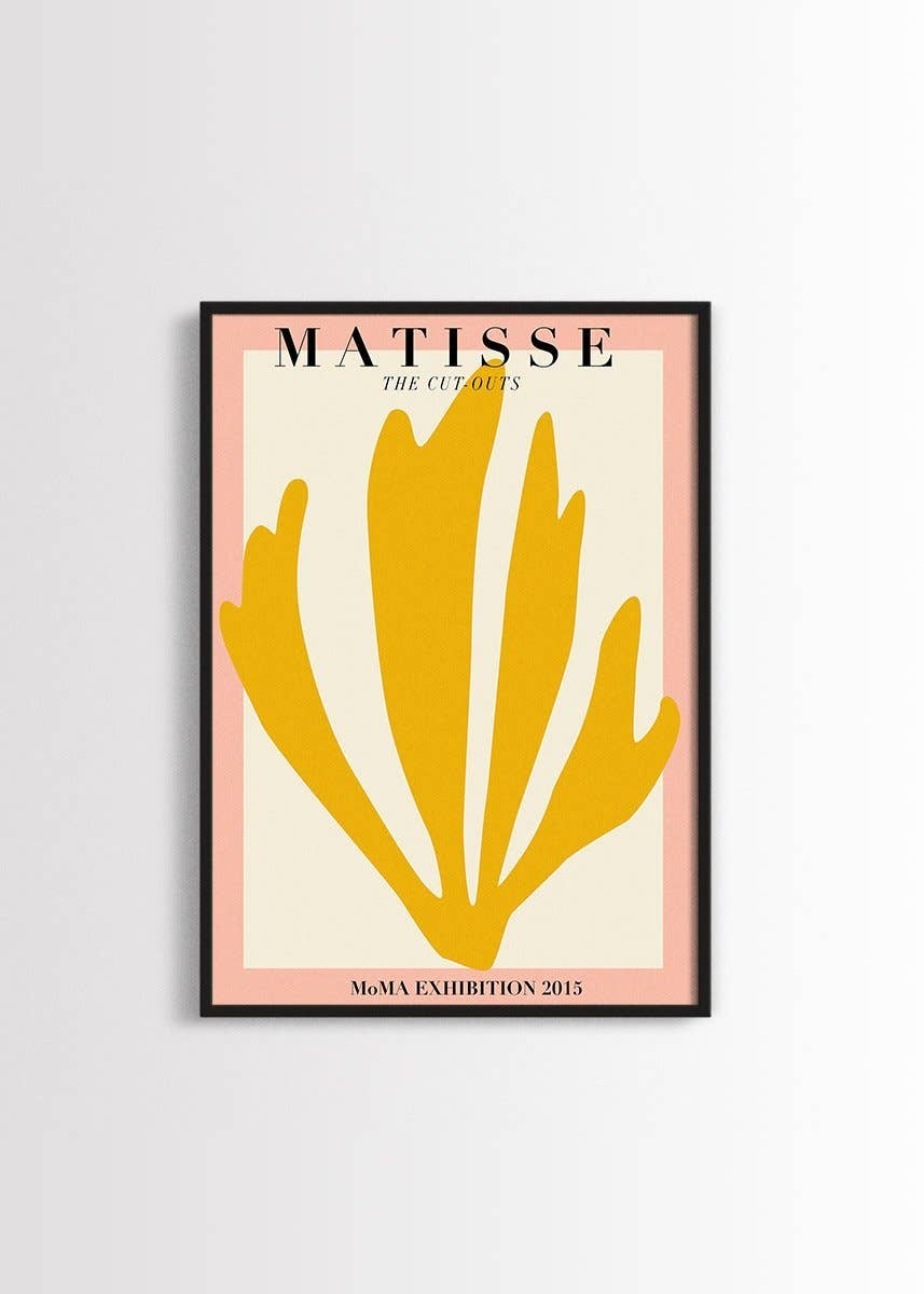 Henri Matisse, The Cut Outs, MoMA, NYC 2015 (Yellow)