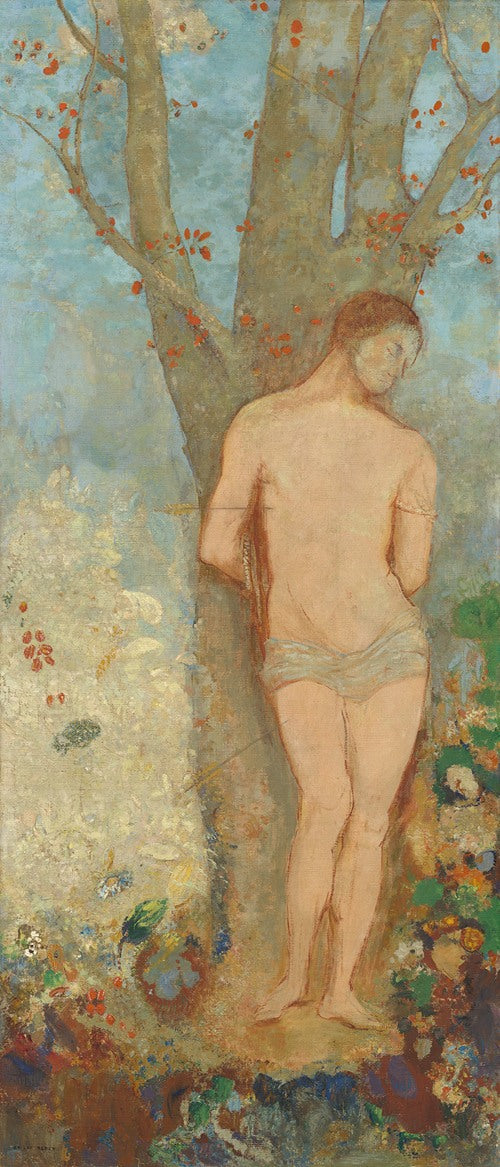 Saint Sebastian (1910-1912)  by Odilon Redon