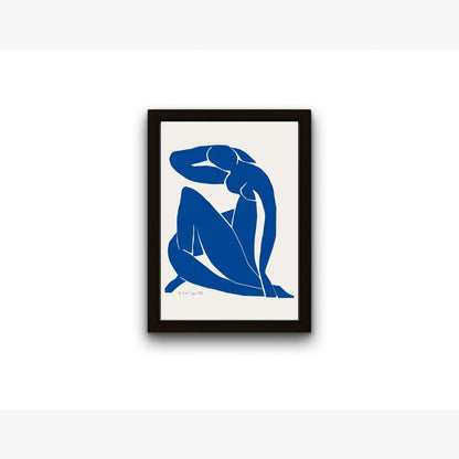 Desnudo azul II de Henri Matisse Matisse Desnudo azul, Matisse Art Print, Henri Matisse Nu Bleu, Matisse Art Poster, Henri Matisse, Home Decor Wall Art