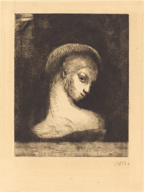 Perversidad (1891) de Odilon Redon