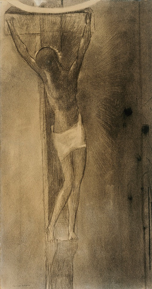 Crucifixión de Odilon Redon