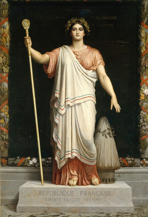 La República (1848) de Dominique Louis Papety