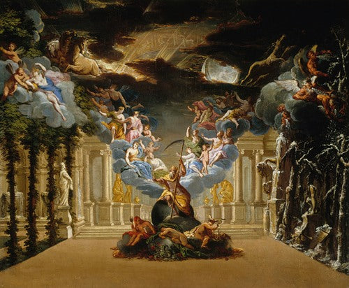 Le Palais du Temps (1708)  by Jacques Vigoureux Duplessis