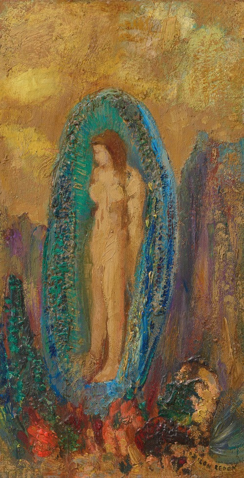 La naissance de Vénus ou Oeuf aurique de Odilon Redon