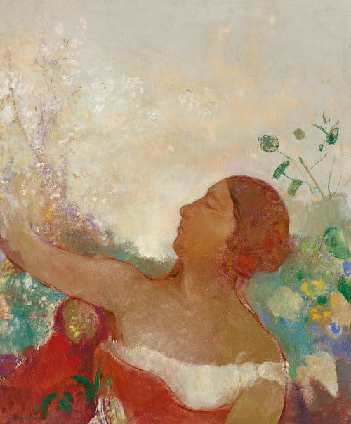 L’enfant prédestinée, Ophélie  by Odilon Redon