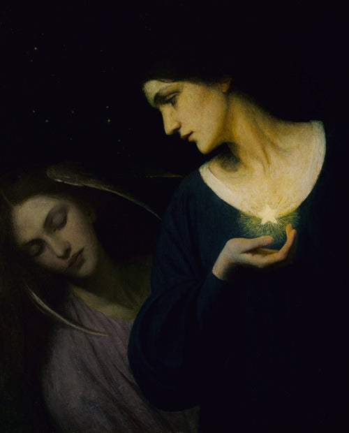 La noche y su hija duermen (1902) de Mary Lizzie Macomber