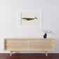 Classic Vintage Whale Poster