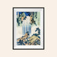 Yoro Waterfall by Hokusai Poster