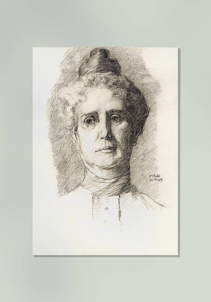 La madre del artista de Egon Schiele