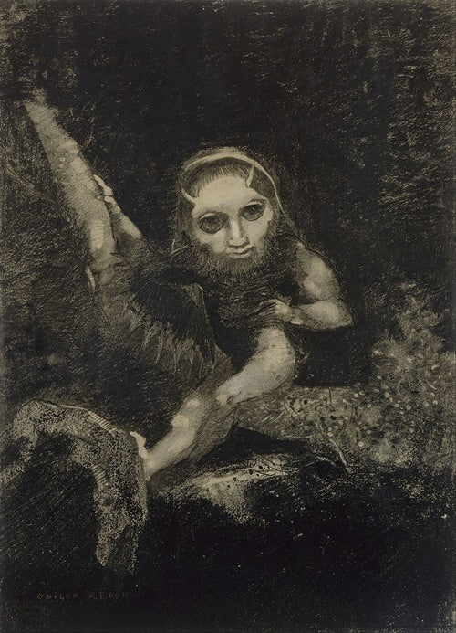 Caliban (1881)  by Odilon Redon