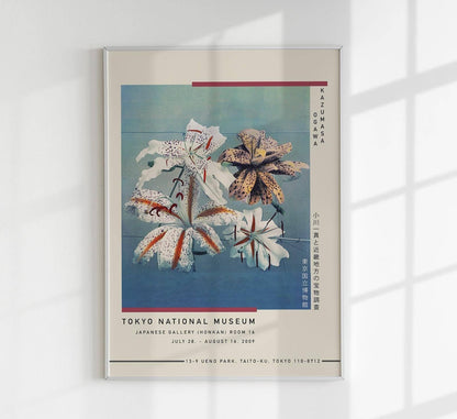 Cartel de la exposición Lily Chart III de Ogawa Kazumasa