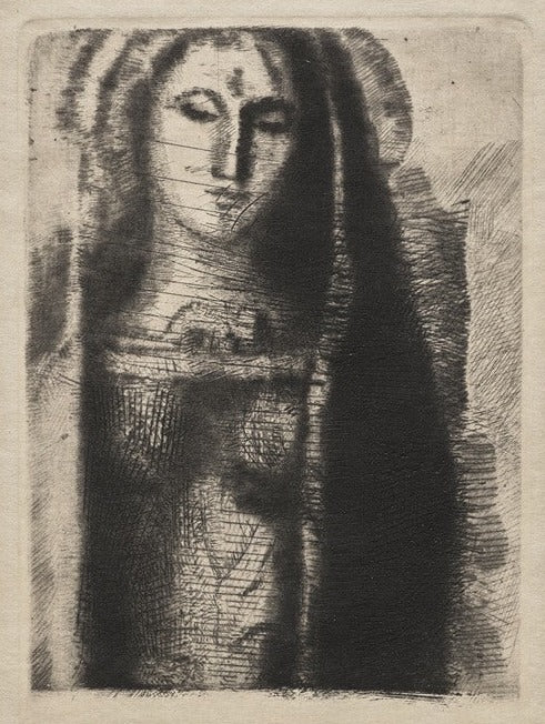 La princesa Maleine (La pequeña Madonna) (1892) de Odilon Redon