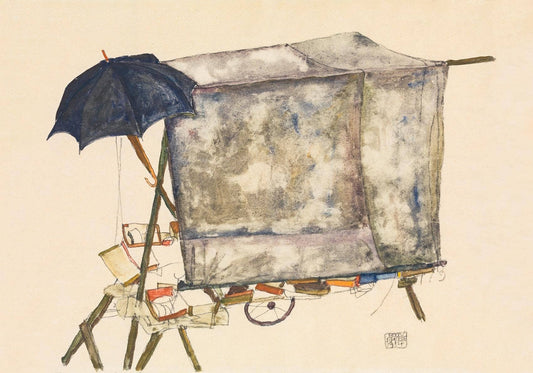 Carro de calle de Egon Schiele