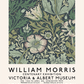 William Morris Exhibition Poster, Art Nouveau, Victoria and Albert Museum, Morris Flower Pattern, Home Decor, Wall Art