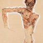 Hombre desnudo: autorretrato de Egon Schiele