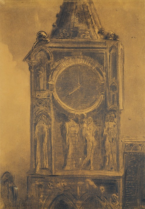 La cloche grave de Sainte-Gudule (ca. 1886 – 1887)  by Odilon Redon