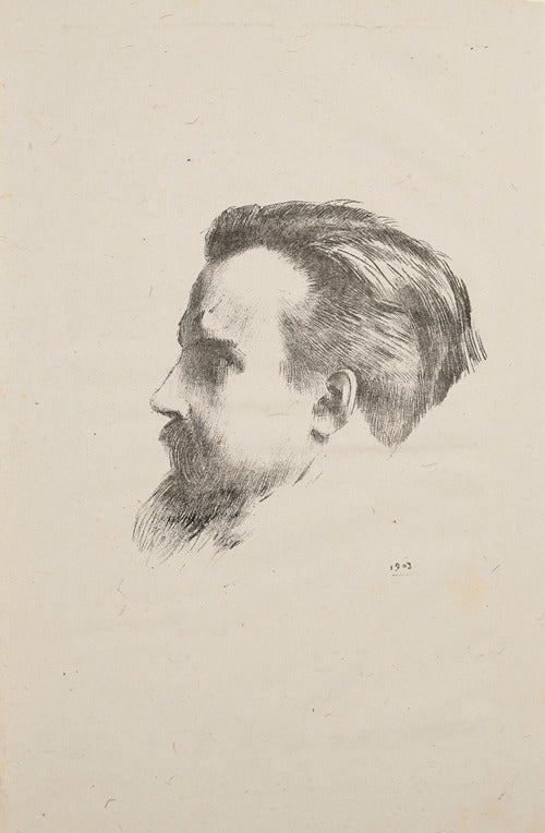 Portrait de Maurice Denis (1903)  by Odilon Redon