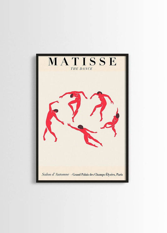 Cartel de la exposición francesa La danza de Henri Matisse