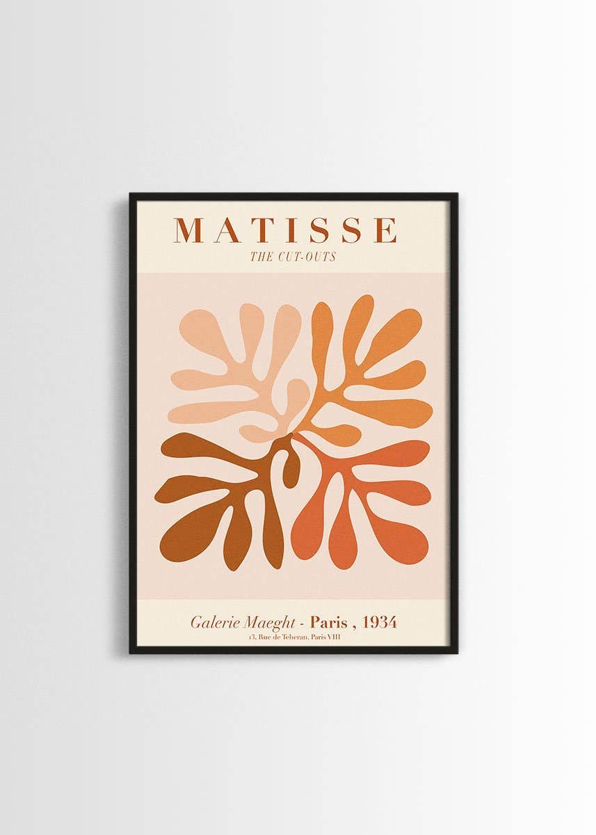 Henri Matisse, The Cut Outs, Paris 1934 (Earth Tones 02)