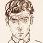 Portrait of Paris von Gütersloh by Egon Schiele