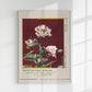 Hærdaceous Peony Exhibition Poster by Ogawa Kazumasa