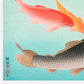 Common and Golden Carp by Koson Poster