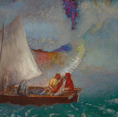 La Voile grise (1900-05)  by Odilon Redon