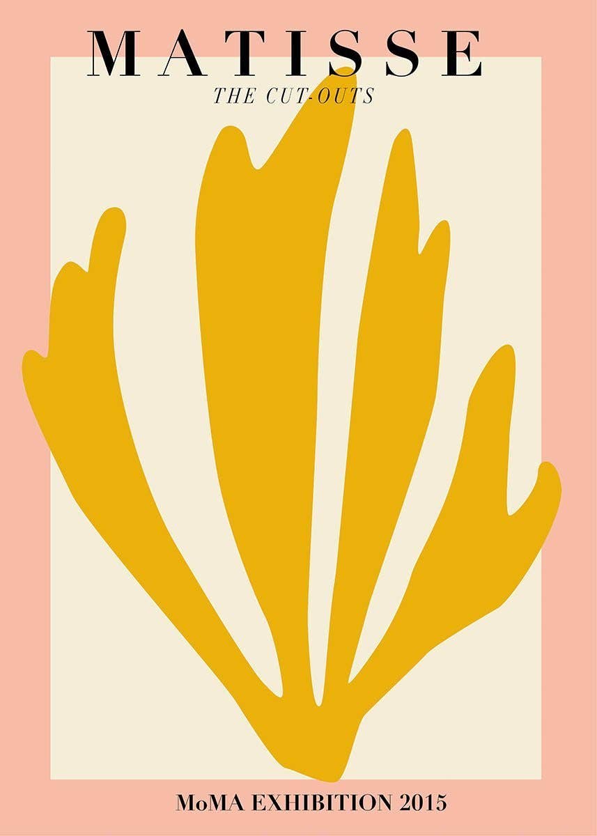 Henri Matisse, The Cut Outs, MoMA, Nueva York, 2015 (amarillo)