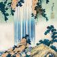 Yoro Waterfall by Hokusai Poster