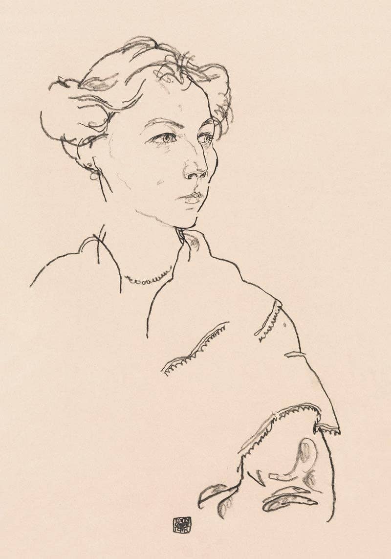 Lilly Steiner de Egon Schiele