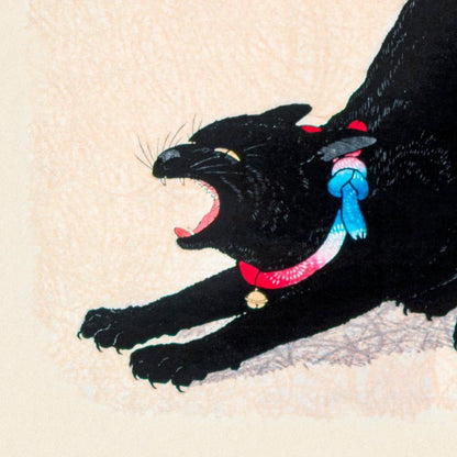 El silbido del gato negro, de Takahashi Shōtei