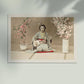 Geisha Playing Samisen by Ogawa Kazumasa