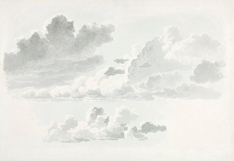 Wolkenstudies (cloud study) by Joseph August Knip (1777–1847)