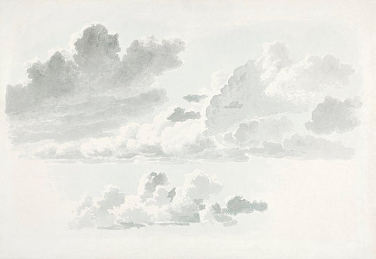 Wolkenstudies (estudio de las nubes) de Joseph August Knip (1777–1847)