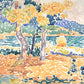 Pines on the Coastline (1856–1910) painting by Henri-Edmond Cross