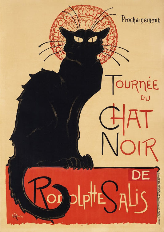 Chat Noir (1896) de Alexandre Steinlen