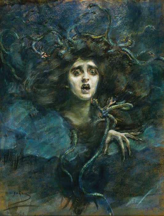 Medusa (Laura Dreyfus Barney) de Alice Pike Barney