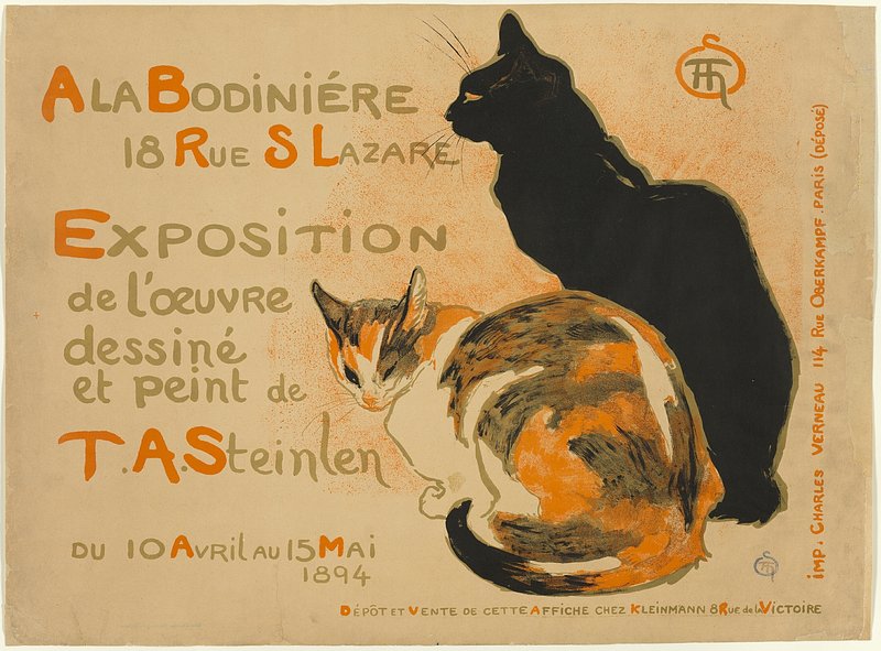 À la Bodiniére by Théophile-Alexandre Pierre Steinlen