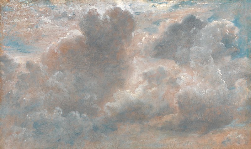 Estudio de las nubes por John Constable